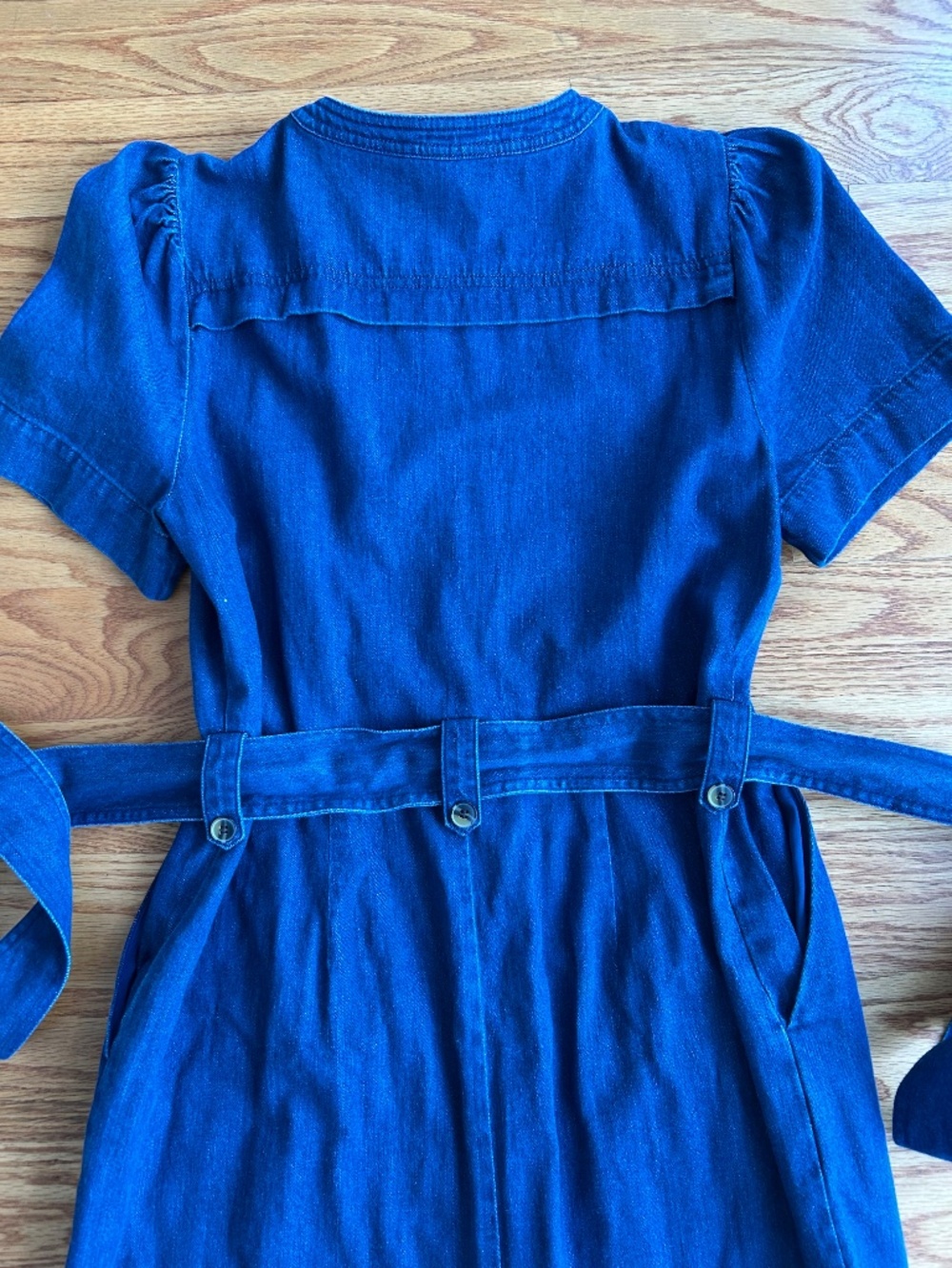 Whistles Denim Cotton Jumpsuit - Picture 7 of 12